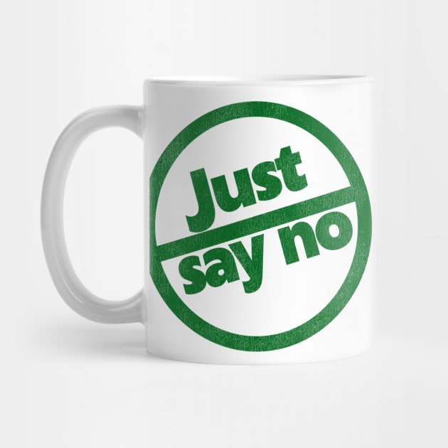 Vintage Just Say No 80s Anti-Drugs PSA by darklordpug